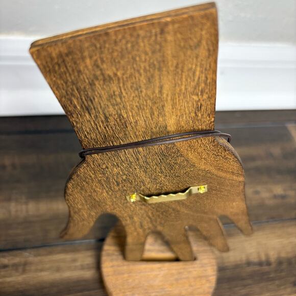 NWT Free Spirit Peyote Bird Brown Leather Bracelet with Blue Stone - Picture 5 of 7